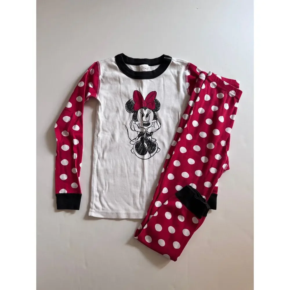 Hanna Andersson organic Disney Minnie Mouse pajamas